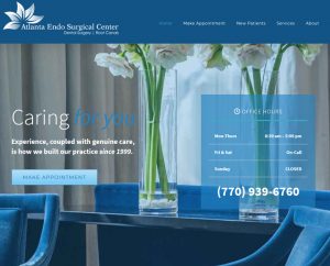 atlanta dental website design