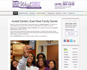 atlanta dentist website